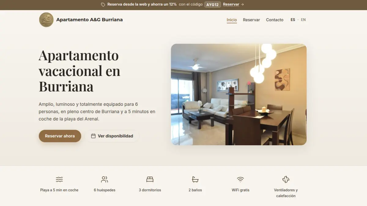 Apartamento A&G Burriana